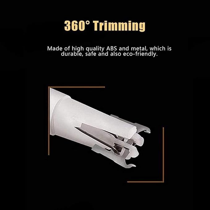 Electric Facial &amp Body Trimmer Wet &amp Dry - for Eyebrow Legs Nose &amp Ear Hair Removal - All-in-1 Painless Precision Razor Shaver for Women and Men