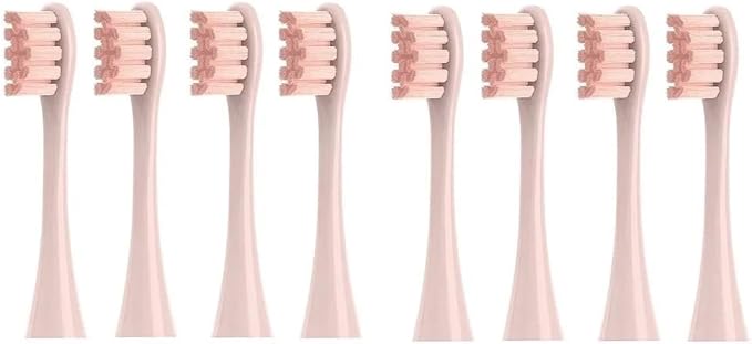 4/8/12/16 Pcs Replacement Toothbrush Heads Compatible with Oclean X/X PRO/ Z1/ F1/ One/Air 2/ SE Sonic Electric Toothbrush Dupont Bristle(8 Pcs Pink)