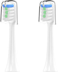 Electric Toothbrush BrushCompatible for Xiaomi Mijia Whitening Teeth Oral Hygiene Tooth(2pas White)