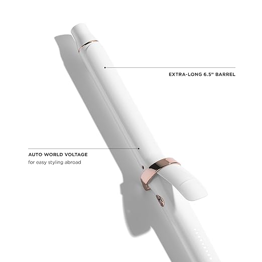T3 SinglePass Curl X Extra-Long Barrel 1 1.25 1.5 Curling Iron with 9 Heat Settings and Ceramic Barrel for Fast Styling and Lasting Results on All Hair Types