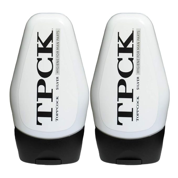 ToppCock Silver Ball Deodorant Gel for Men (2-Pack) – Leave-On Odor Control for Groin &amp Intimate Areas – Anti-Chafing Comfort &amp Long-Lasting Freshness – 3.02oz Each