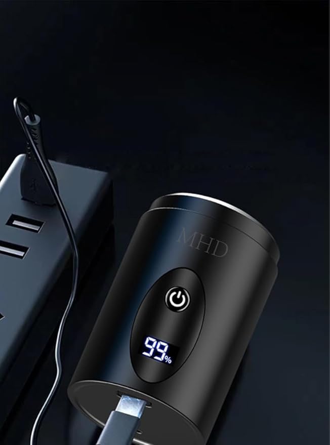 Portable Recharge Men's Rotary Shaver