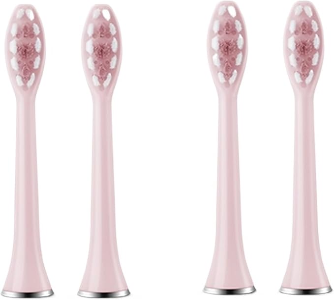 Compatible for SUBORT S7 Brush Heads Electric Toothbrush Accessories Replacement(8 Pink Brush Head)