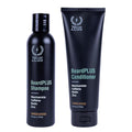 ZEUS BeardPLUS Beard Shampoo &amp Conditioner Set for Men Hair Growth Treatment for Hydration Softness &amp Thickness with Biotin &amp Caffeine (Made in USA) Combo Set