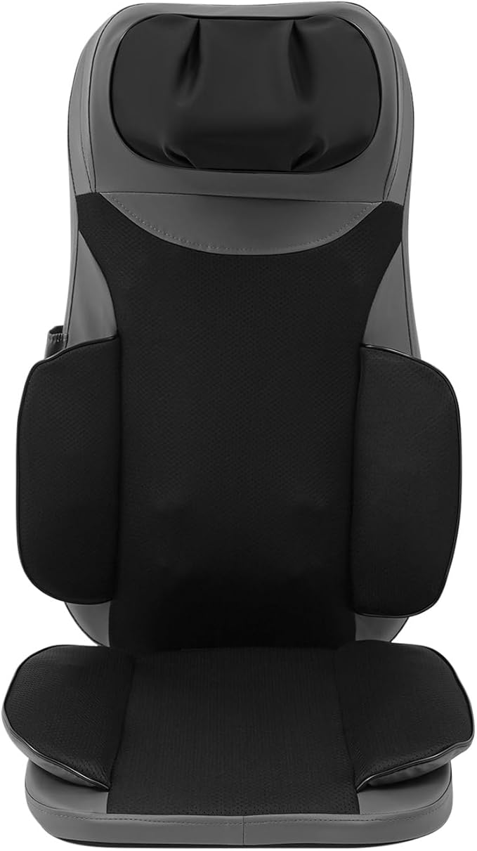 Neck &amp Back Massager with Heat 5-Mode Full Back Coverage Massage Chair Pad with Neck Support for Seniors Office Workers &amp Family Fatigue &amp Pain Relief in Office Home &amp Travel