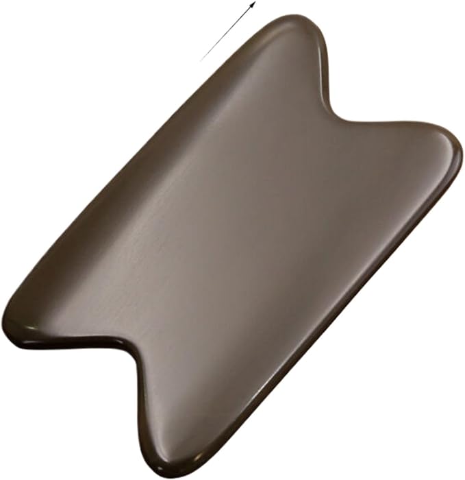 玄黄砭石刮痧板 Gua Sha Facial Tools for Face &amp Body薄款 脸部面部板 背部腿部按摩刮痧片 HomeOffice Body Electric Massagers