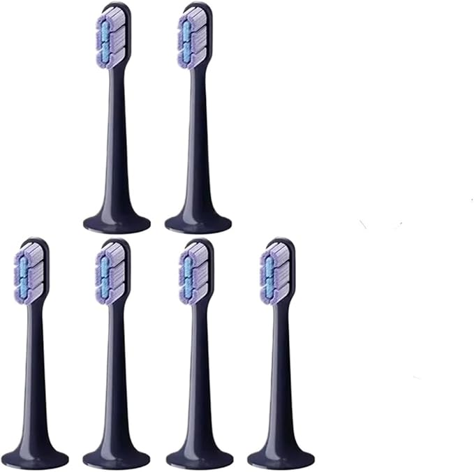 Compatible for 2/4/6/8Pcs Original Mijia Toothbrush Head T700 Sonic Electric Waterproof Soft Health Replacement Bristles(8 pcs)