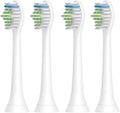 4-16pcs Toothbrush HeadsCompatible for Philips Electric Toothbrush Replacement Brush Heads Fit(4pcs White)