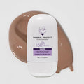 Mineral Protect Tinted Sunscreen SPF 50 PA+++ – Dark Tint | 100% Mineral Reef-Safe Unscented Broad Spectrum Daily Face Sunscreen