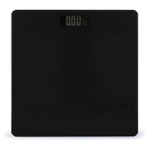 Energy Saving Scale Bathroom Weighing Scale Smart Scale for Body Weight Digital Black