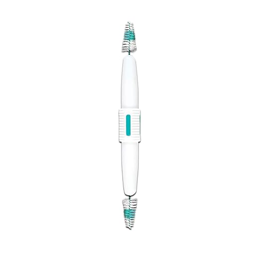 Staino Twins Interdental Brush Dual-Ended Travel Brush Jumbos Large Tapered Brush 36 2-Brush Units - Total 72 Brushes