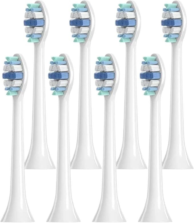HX9034p Toothbrush Brush Head for Phil Soni HX3 HX6 HX9 Series HX3210 3211 6150 6500 6510 6530 9342 6730 9312 9372care IPS(HX9034P-8Pcs)