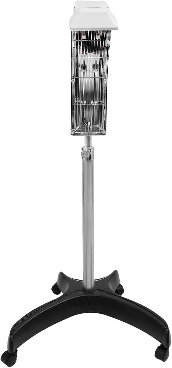Standing Hair Color Processor 850W 360° Professional Salon Vertical Hair Dryer with Digital Screen&amp 4 Universal Wheels Adjustable Height/Angle/Multifunctional Hair Dryer for Salon&ampHome Use (