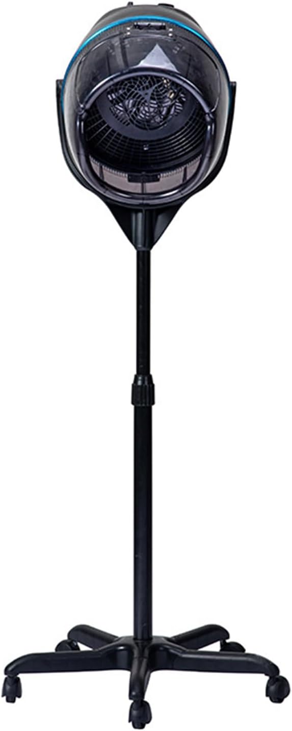 Professional Standing Hair DryerHooded Hair Dryer with Stand Adjustable Height125-160Cm 360 Swivel Temperature Timer Safe Use