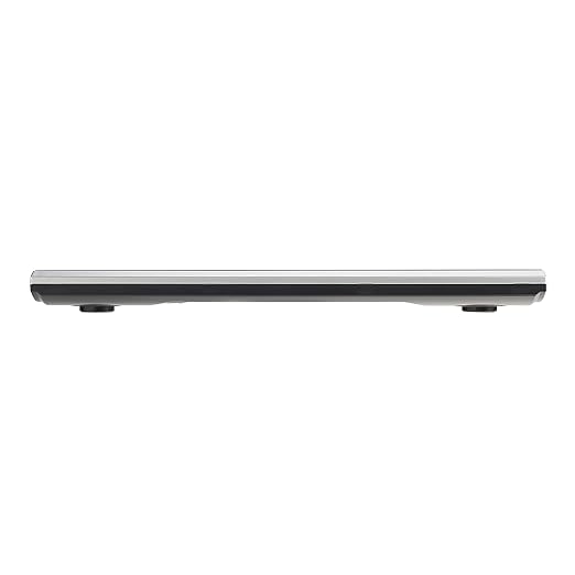 Eat Smart Precision Plus Scale for Body Weight Wide Platform for added comfort. Extra heavy 440 LB capacity