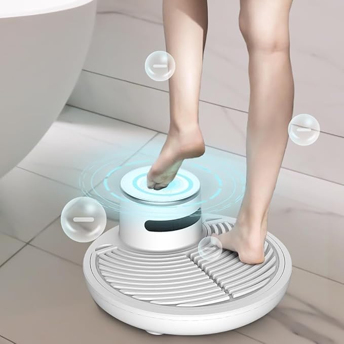 Waterproof Body Dryer Full Body Dryer Machine with Gravity Sensor Negative Ion Skin Care Machine Supports to 150kg Cold/Warm Air Adjustable for Bathroom Gym Hotel