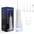 Portable Cordless Water Flosser – 320ml Oral Irrigator for Teeth Cleaning | USB Rechargeable IPX7 Waterproof 1400–1800 Pulses/Min | Travel-Friendly Dental Floss Device for Braces &amp Gums