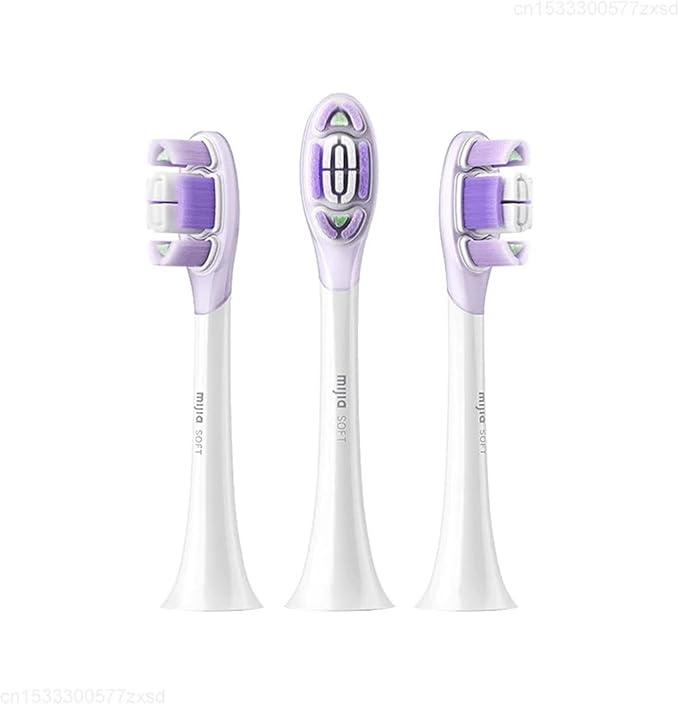 Compatible for Mijia Electric Toothbrush Brush Head Sonic Vibration Pro 4 Brushing Modes IPX8 Waterproof(Clean Version)