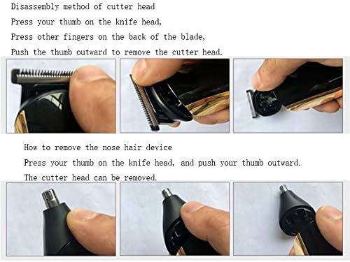 Hair Clipper Barber Hair Trimmer Electric Clipper Shaver Beard Trimmer Men Shaving Machine Cutting Nose Trimmer