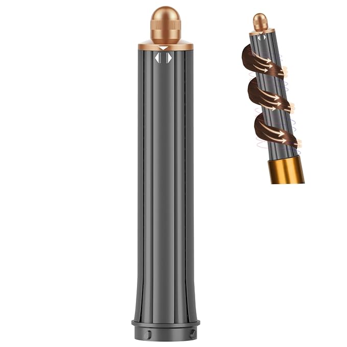 1.2IN Long Hair Barrels Attachment Compatible with Dyson Airwrap HS01 HS05 HS08 Accessories Automatic Curling Iron Curlers for Soft Inward Curls Voluminous Outward Waves