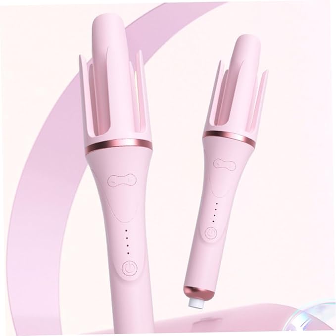 Automatic Curling Iron Wand Handheld Hair Curler with Temperature Fast Heating for Effortless Curls Safe Material for Styles US Plug