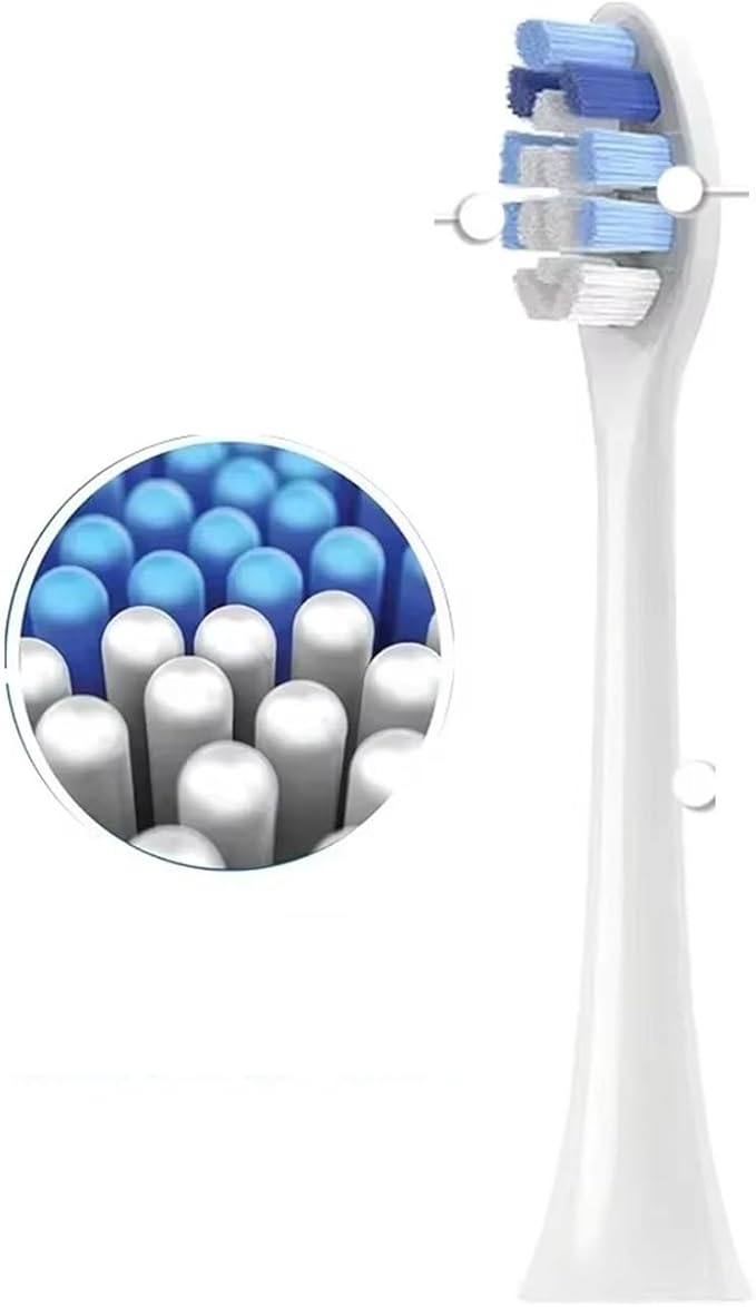 5/10pcs Replacement Toothbrush HeadsCompatible for RealMe M2 / M1 Rtx2102 RMH2012 Head(10PCS)