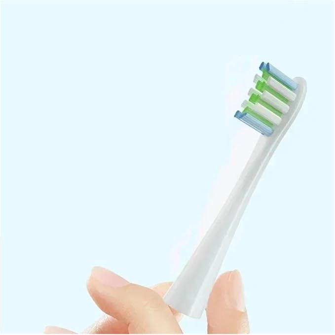 Replacement Brush HeadsCompatible for Oclean X/X PRO/Air 2 /SE / Z1/ F1/ OneDuPont Deep Cleaning Nozzles Sonic Soft(16pcs Dark Blue)