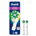 Oral-B CrossAction Electric Toothbrush Replacement Brush Heads Refill 2ct (Packaging may vary)