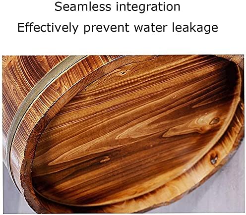 Foot Tub Wooden Foot Basin Wooden Foot BasinSolid Wood Foot TubSpa MassagePedicure Barrels Household Foot Bath Barrel Foot Bath Wooden Bucket Foot Spa Household Wash Ba