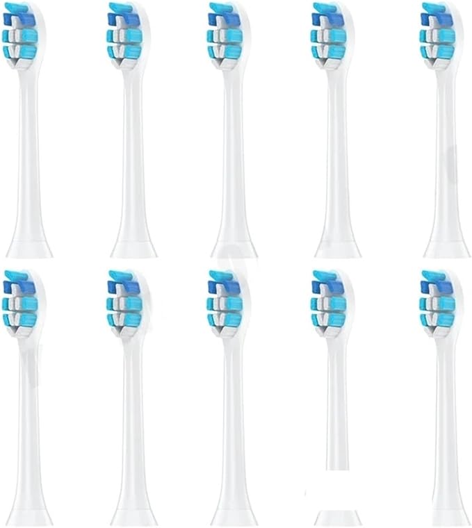 Brush Heads Compatible for HX6064/HX6730/HX3226/HX6721/HX9911/HX9023/HX3220 Electric Toothbrush Nozzles