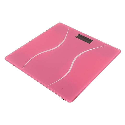HEALLILY Portable Digital Scale for Women Accurate Rechargeable Electronic Weighing Tool Bathroom Scale for Home Decor Compact and Stylish Design for Family Use