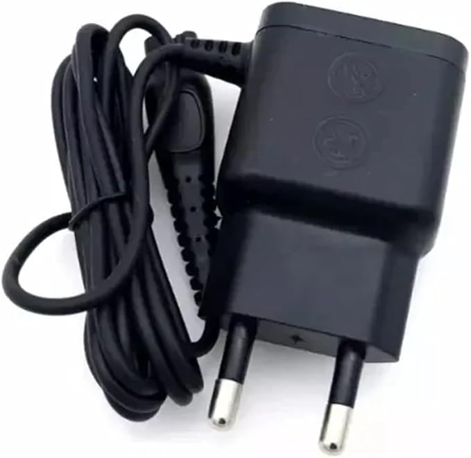 Shaver Foldable Stand ChargerCompatible for PhilipsRQ1290 RQ1295 RQ1296 RQ1250 RQ1251 RQ1252 RQ1255 RQ1260+HQ8505 Charger EU Plug