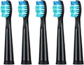 5-10Pcs Replacement Brush Heads for Seago Fairywill Electric Toothbrush FW SG 507 508 515 551 917 959 908 Dupont Bristle(5pcs Black)