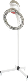 DNYSYSJ Stand Hair Dryer Orbiting Rotating Hair Processor Professional Infrared Stand Hair Dryer with Adjustable Temperature and Height Grey