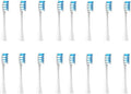 16pcs Replacement Brush HeadsCompatible for Oclean X PRO/ Z1/ F1/ One/Air 2 /SE Deep Cleaning Nozzles Soft Vacuum Bristle(White)