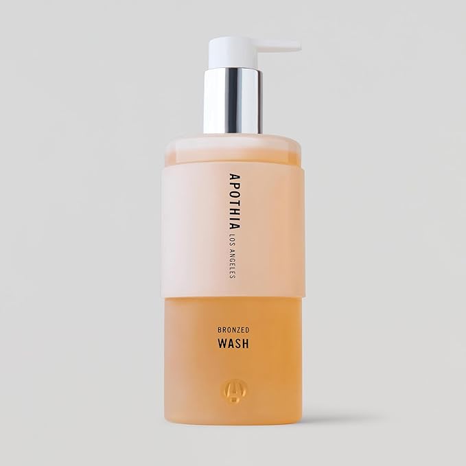 APOTHIA Hand &amp Body Wash | BRONZED | Orange Blossom Jasmine Bergamot &amp Musk | Hydrating Moisturizing Cleanser | Clean Non-Toxic Formula | 10 oz