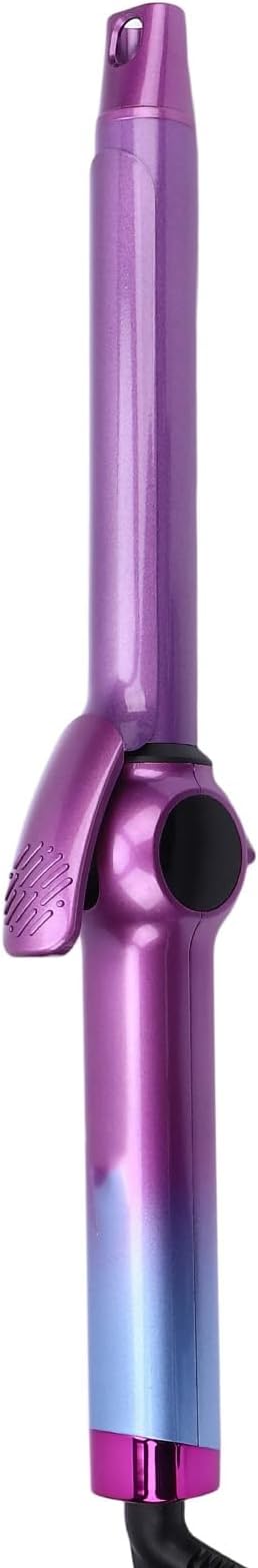 TARSHYRY Ceramic Hair Curling Iron Professional Ionic Hair Curler with Swivel Power Cord High Heat Resist ABS Polymer Shell Even Heat Distribution for All Hair Types Gradient Purple (US Plug)