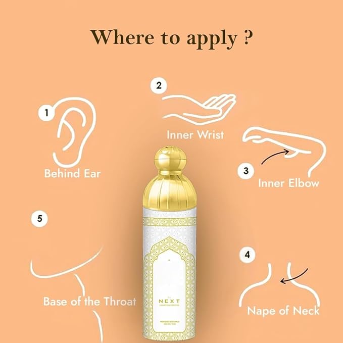 White Oud Deodorant Spray 200ml | Long-Lasting Sophisticated Fragrance with Agarwood and Magnolia | Unisex Scent for Modern Elegance | Deodorant for men and women