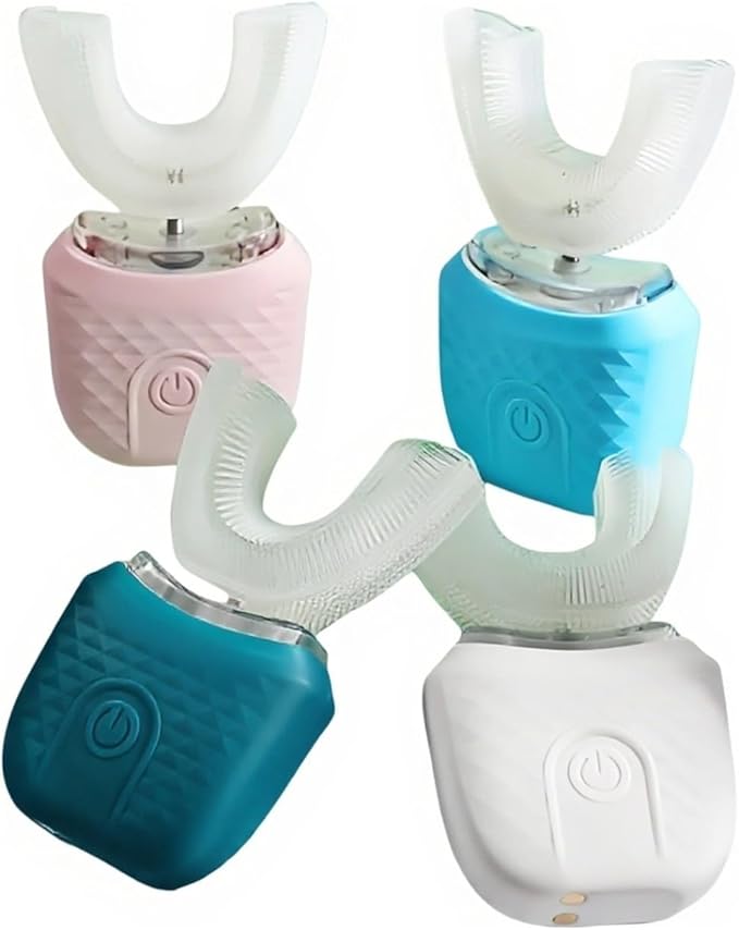 Adult U-Shaped Electric Toothbrush Sound Wave Soft bristled Male and Female Teeth Beauty Device Full Body Washing and Charging Automatic timed Teeth Cleaner