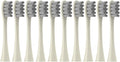 Replacement Brush Heads for Oclean X PRO Elite/Flow/F1/One/X/All Series Sonic Electric Toothbrush Dupont Blue Green Soft Bristle(10 Beige)
