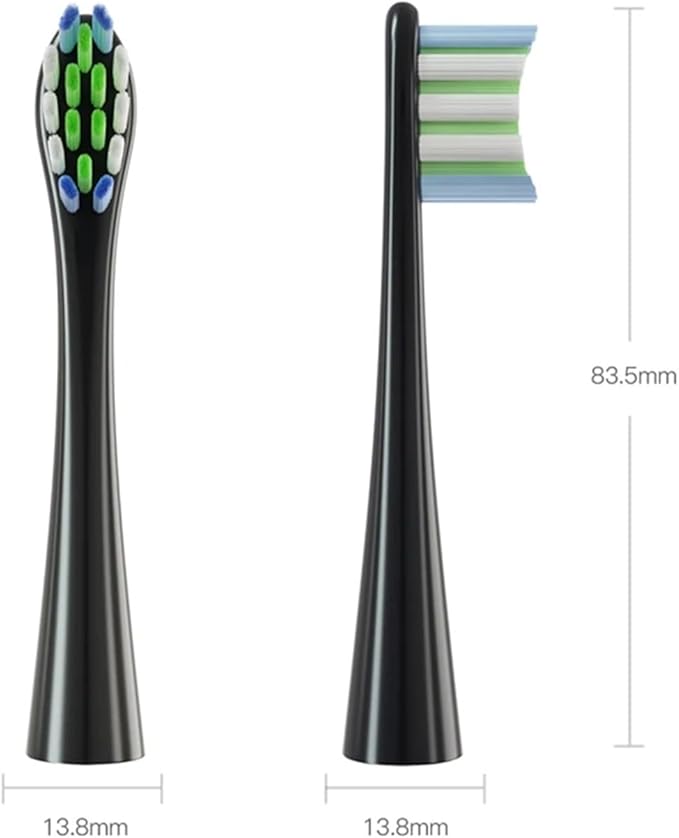 12PCS Replacement Brush HeadsCompatibility for Oclean X/X PRO/ Z1/ F1/ One/Air 2 /SE Toothbrush(12pcs Green)