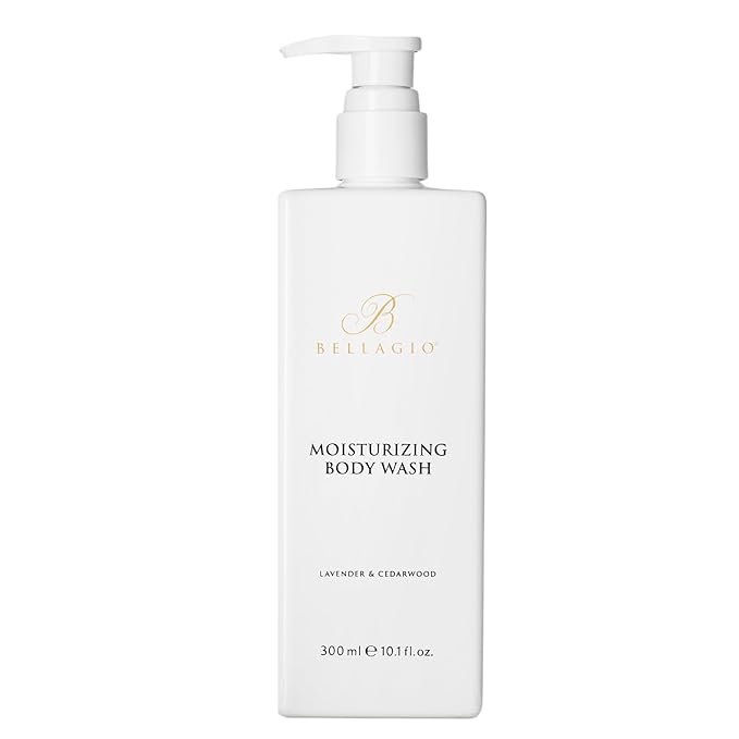 Bellagio Moisturizing Body Wash - Scented with Cedarwood Green Mandarin Lavender - Vegas Hotel Body Wash - 10 oz