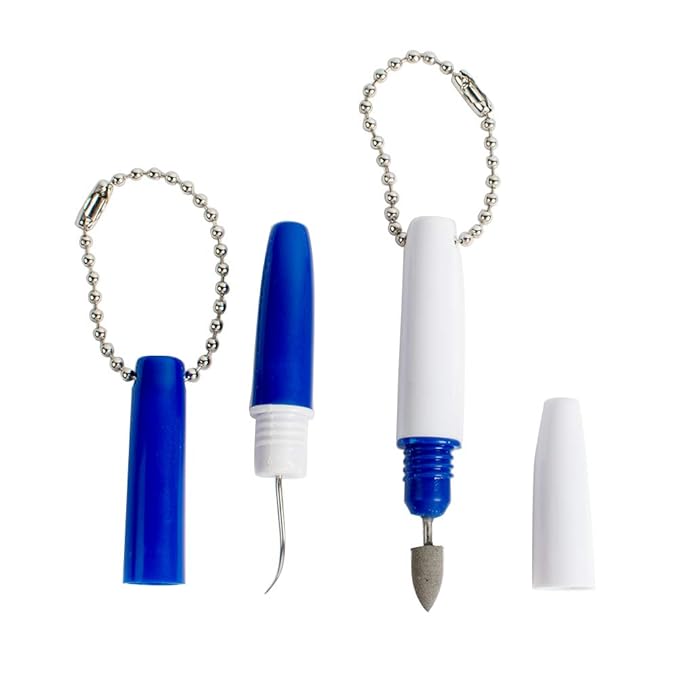 Portable Mini Travel Plaque and Tartar Remover — Stain Eraser Dental Tooth Pick Interdental Pick Oral Hygiene Tooth Kit