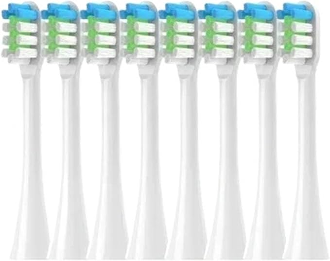 12 Pieces Toothbrush Heads SuitableCompatible for Apiyoo P7 Y8 SUP 【12pcs P7/T9/T10 Rechargeable Sonic Electric