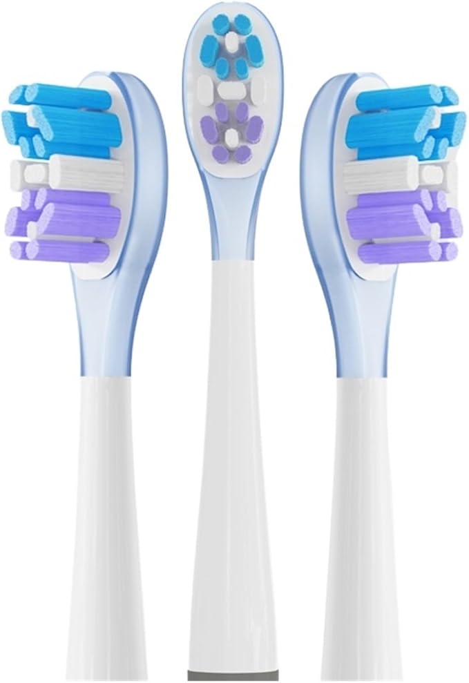 Wholesale Replace Brush Head Compatible for USMILE Y1S/Y4/U1/U2/U3/P1/P4 All Series Models Vacuum Packaging Fading Bristles(50pcs BluePurple)
