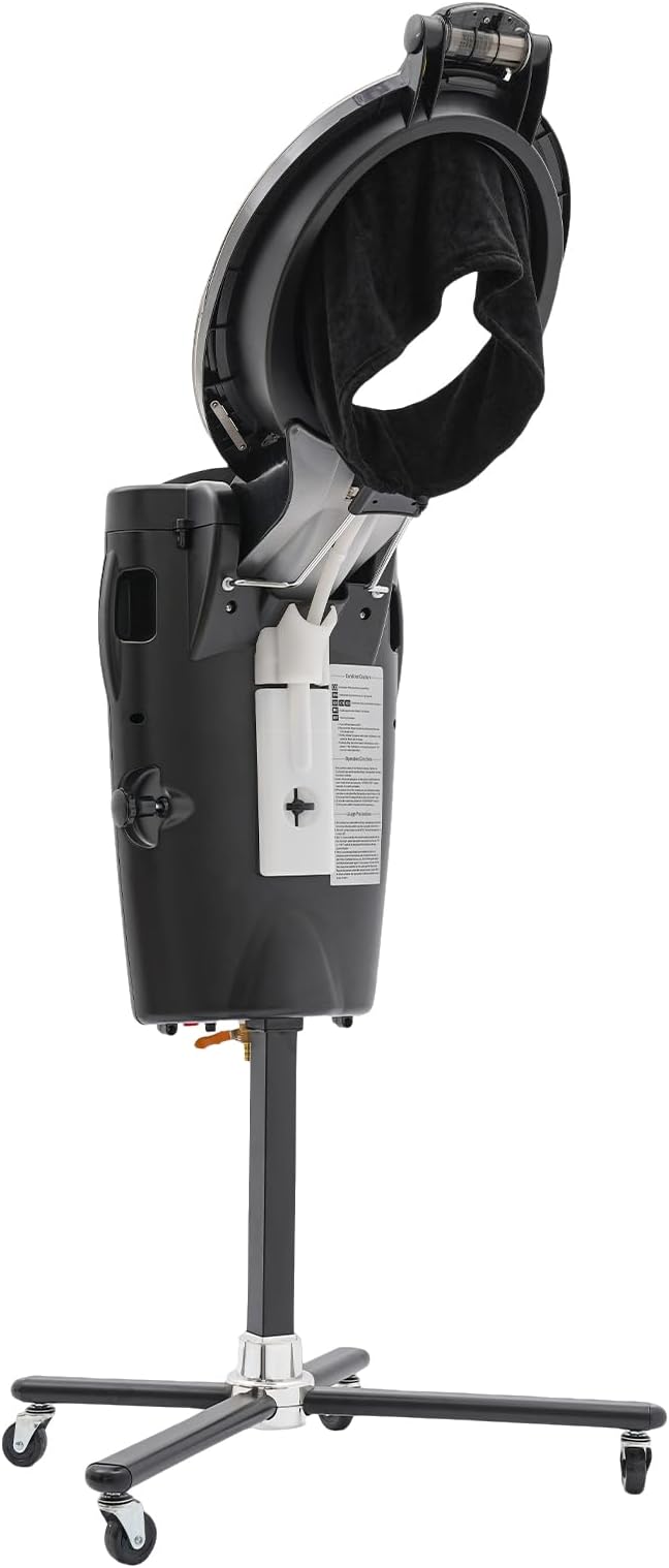 Standing Hair Steamer Professional Steamer for Hydration Dry Hair Treatment Mister Scalp Treatment Dye Perm for Hair Salon 12-Color Light