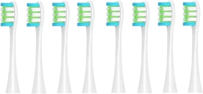 8/12/16Pcs Electric Toothbrush Replacement Brush HeadsCompatible for Oclean X/One/Air 2/ SE/X PRO/ Z1/ F1(8 Pcs White)