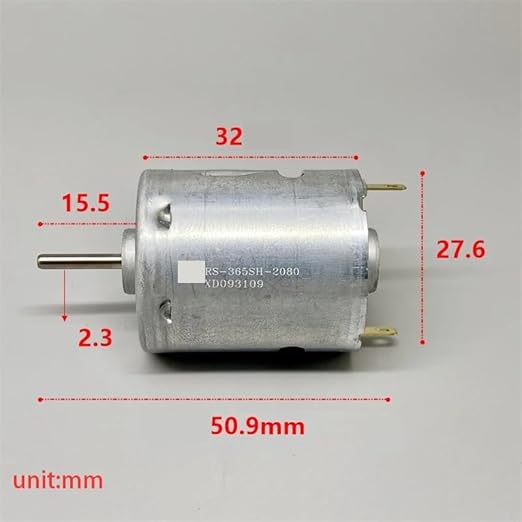 electronic starter 1Pc Carbon Brush DC electronic starter 12V RS-365SH-2080 Hair Dryer electronic starter