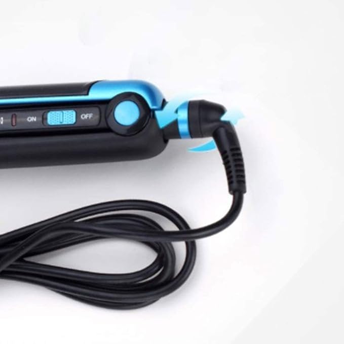 Hair Curler- Hair Straightener Plated Curler Hair Flat Iron Salon Steam Styler Straightening Flat Iron Hair Styling Tool