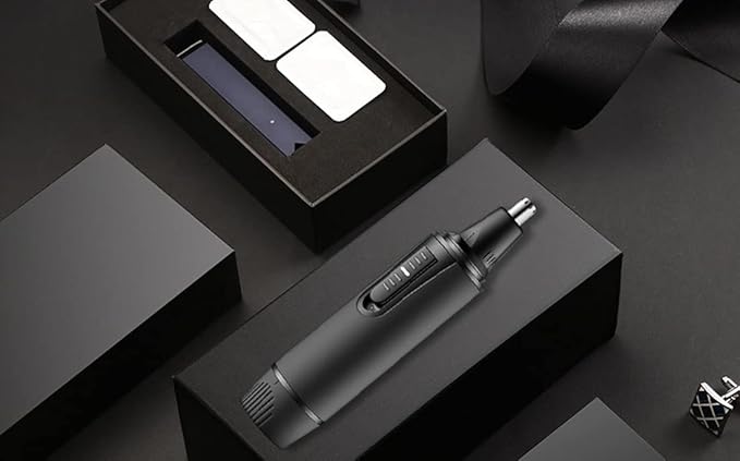 QIYUDS Nose Hair Trimmer Wet Dry High-Performance Painless Trimming Ears and Eyebrows Professional ClipperTrimmer for Men Women
